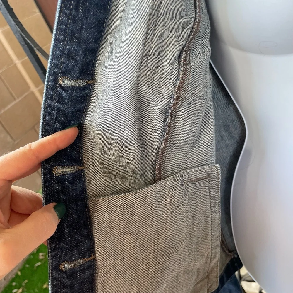 Tommy Hilfiger Denim Jean Jacket with multiple Pockets & Feminine Details XL - Picture 5 of 16